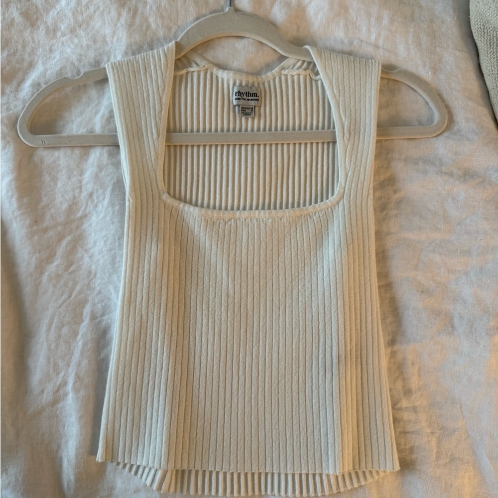 Rhythm Ribbed Tank Top